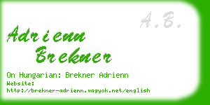 adrienn brekner business card